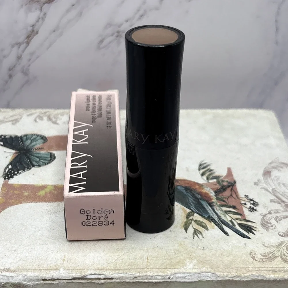 MARY KAY CREME LIPSTICK GOLDEN/Doré 022834 DISCONTINUED FULL SIZE NIB